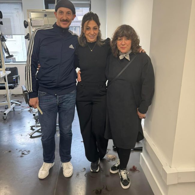 Anabel Garbi en Sassoon Londres, Curso Plus de Corte